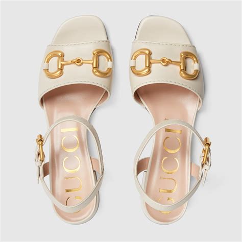 gucci horsebit sandals women's|gucci horsebit sandals heels.